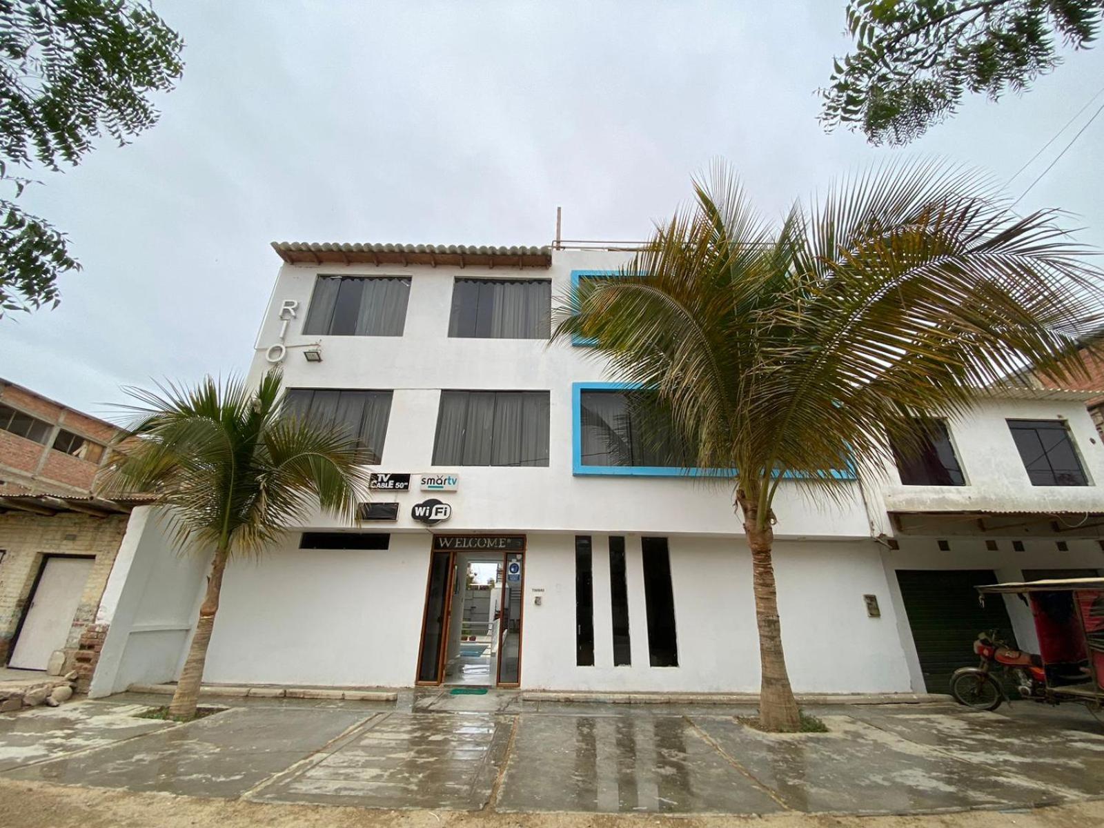 Hospedaje Rio Hotels Mancora Exterior photo